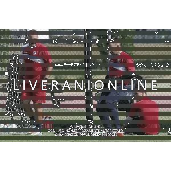 PRUNARO DI BUDRIO 28 07 2022 IMOLESE CALCIO PRIMO ALLENAMENTO NELLA FOTO GIAN MARIA ROSSI E ERIC TURRINI PREPARATORE DEI PORTIERI ©SANNA/AGENZIA ALDO LIVERANI SAS