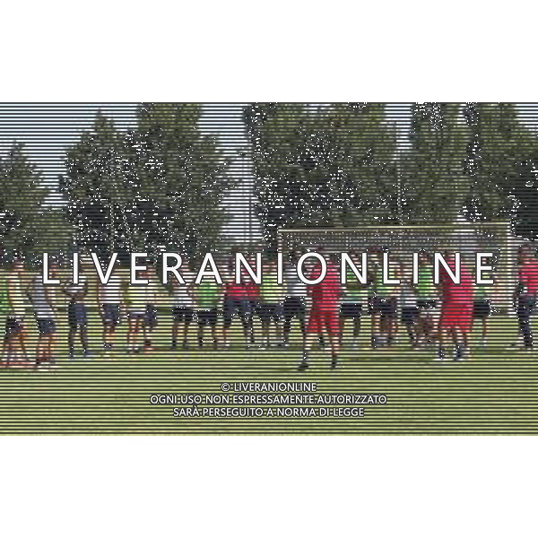 PRUNARO DI BUDRIO 28 07 2022 IMOLESE CALCIO PRIMO ALLENAMENTO NELLA FOTO ALLENAMENTO DI GRUPPO - MAURO ANTONIOLI ALLENATORE ©SANNA/AGENZIA ALDO LIVERANI SAS