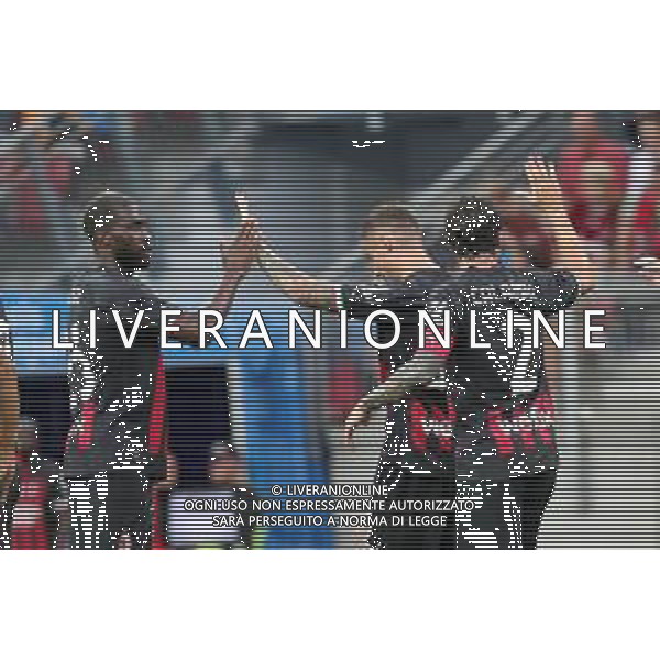 KLAGENFURT (AUSTRIA) 27-07-22 FOTO AG. ALDO LIVERANI AMICHEVOLE RZ PELLETS WAC -MILAN NELLA FOTO: ESULTANZA DEL MILAN ©AGENZIA ALDO LIVERANI SAS