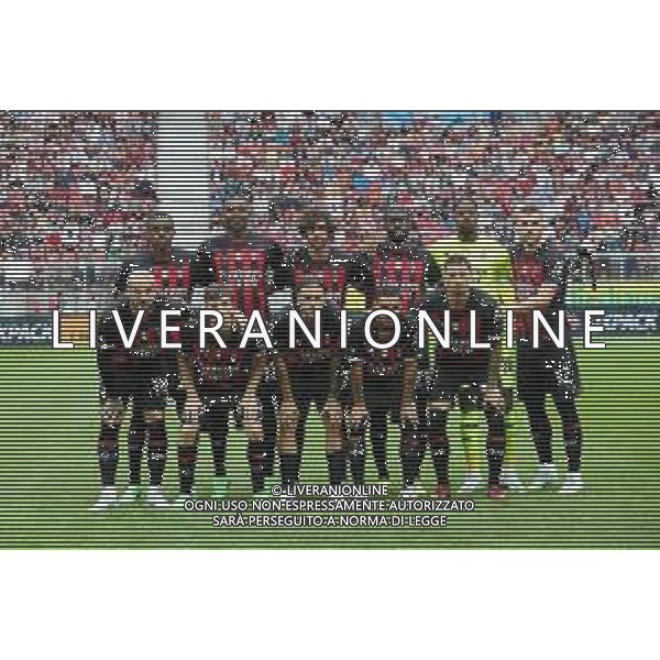 KLAGENFURT (AUSTRIA) 27-07-22 FOTO AG. ALDO LIVERANI AMICHEVOLE RZ PELLETS WAC -MILAN NELLA FOTO: FORMAZIONE MILAN ©AGENZIA ALDO LIVERANI SAS