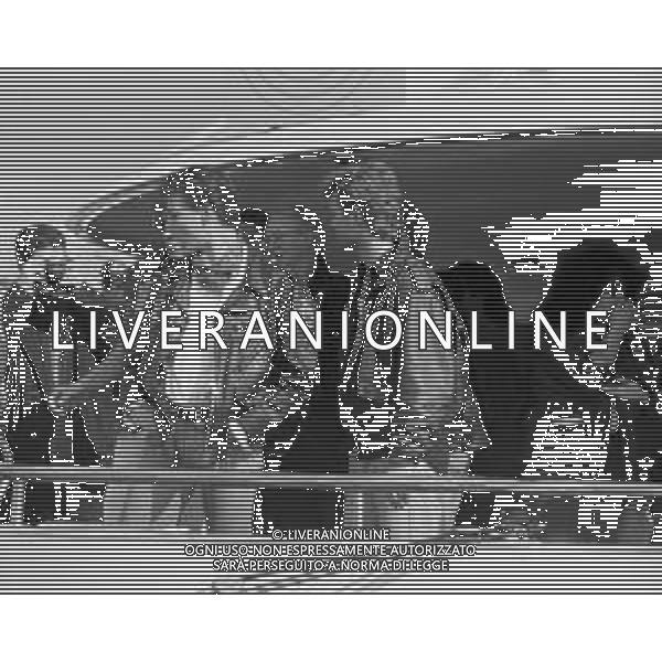 RETROSPETTIVA GRUPPO MUSICALE A-HA NELLA FOTO A SANREMO NEL FEBBRAIO 1988 AG ALDO LIVERANI SAS