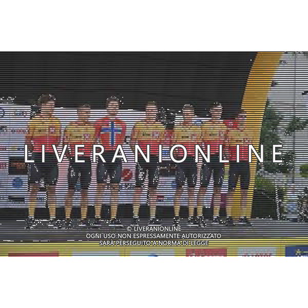29-07-2022 Presentazione Squadre Tour De Pologne 2022; 2022, Uno - X; Tiller, Rasmus Fossum; Kielce; ©SIROTTI/AGENZIA ALDO LIVERANI SAS