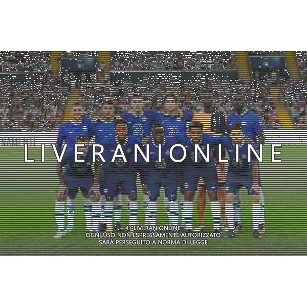 UDINESE - CHELSEA AMICHEVOLE PRECAMPIONATO 29.07.2022 NELLA FOTO LA FORMAZIONE DELLA SQUADRA DEL CHELSEA © AGENZIA ALDO LIVERANI SAS