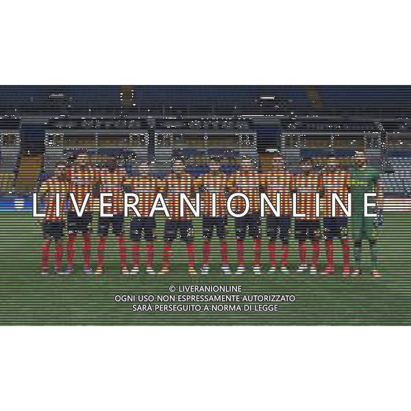 PARMA - LECCE AMICHEVOLE PRECAMPIONATO 29.07.2022 NELLA FOTO LA FORMAZIONE DELLA SQUADRA DEL LECCE ©SANTANDREA/ AGENZIA ALDO LIVERANI SAS
