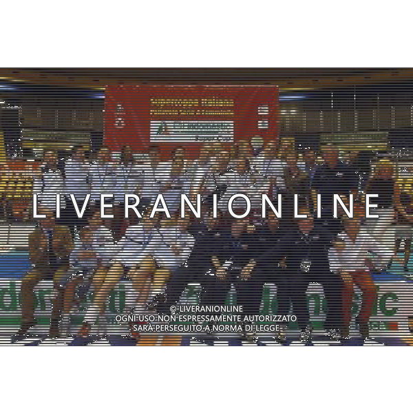TORINO 231005 FINDOMESTIC VOLLEY CUP FEMMINILE FINALE FOPPAPEDRETTI BERGAMO-ASYSTEL NOVARA NELLA FOTO NOVARA CAMPIONE PH GIGI ARCAINI/AG.ALDO LIVERANI