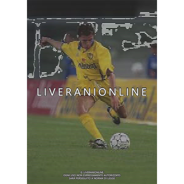 17-08-1997 VERONA PRIMO TURNO DI COPPA ITALIA CHIEVO-CASTEL DI SANGRO 0-0 NELLA FOTO SALVATORE LANNA AG ALDO LIVERANI SAS