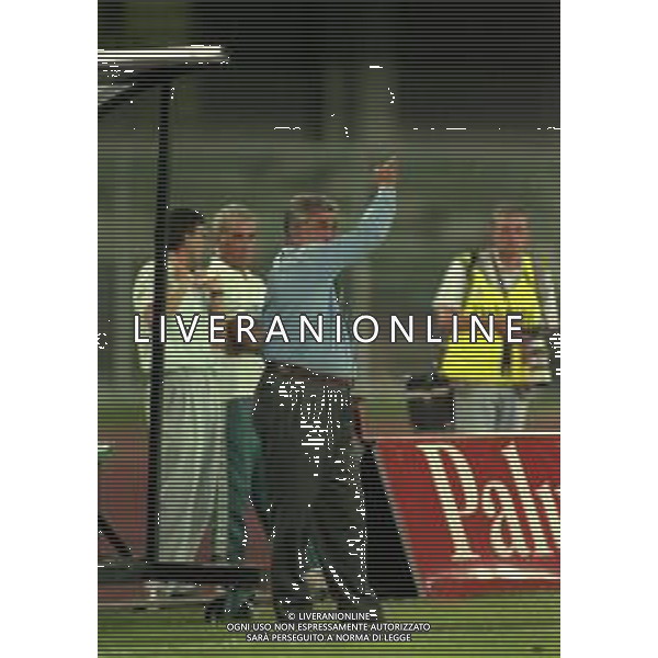 17-08-1997 VERONA PRIMO TURNO DI COPPA ITALIA CHIEVO-CASTEL DI SANGRO 0-0 NELLA FOTO OSVALDO JACONI ALLENATORE CASTEL DI SANGRO AG ALDO LIVERANI SAS