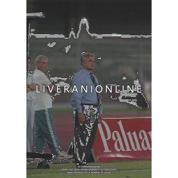 17-08-1997 VERONA PRIMO TURNO DI COPPA ITALIA CHIEVO-CASTEL DI SANGRO 0-0 NELLA FOTO OSVALDO JACONI ALLENATORE CASTEL DI SANGRO AG ALDO LIVERANI SAS