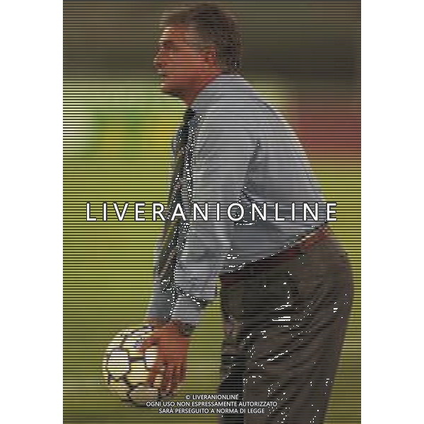 17-08-1997 VERONA PRIMO TURNO DI COPPA ITALIA CHIEVO-CASTEL DI SANGRO 0-0 NELLA FOTO OSVALDO JACONI ALLENATORE CASTEL DI SANGRO AG ALDO LIVERANI SAS