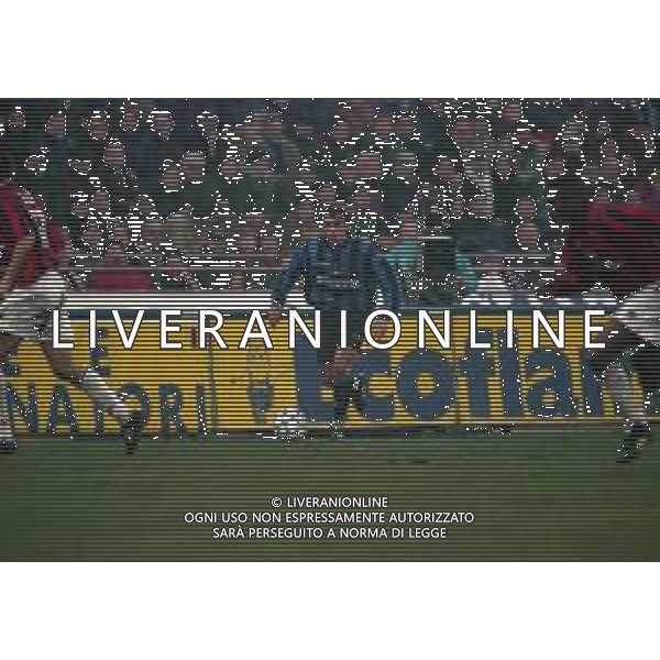 22-11-1997 MILANO CAMPIONATO DI CALCIO SERIE A INTER-MILAN 2-2 NELLA FOTO FRANCESCO MORIERO AG ALDO LIVERANI SAS