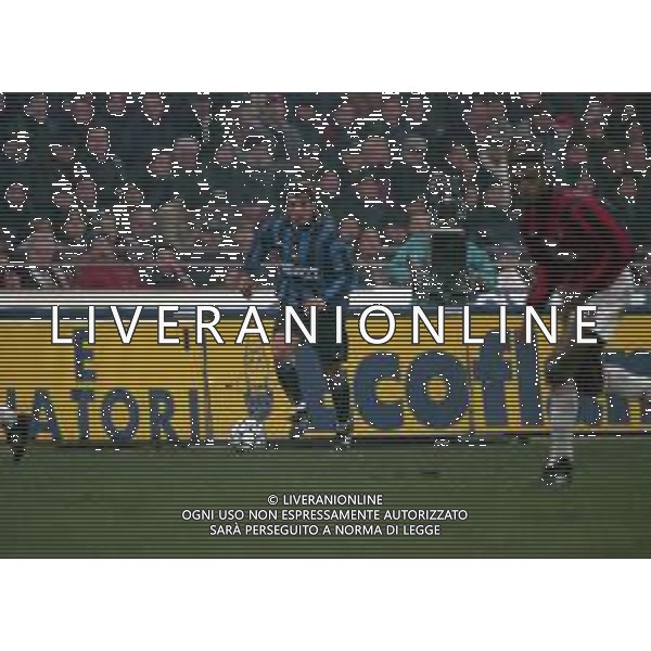 22-11-1997 MILANO CAMPIONATO DI CALCIO SERIE A INTER-MILAN 2-2 NELLA FOTO FRANCESCO MORIERO AG ALDO LIVERANI SAS