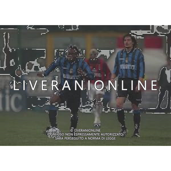 22-11-1997 MILANO CAMPIONATO DI CALCIO SERIE A INTER-MILAN 2-2 NELLA FOTO TARIBO WEST AG ALDO LIVERANI SAS