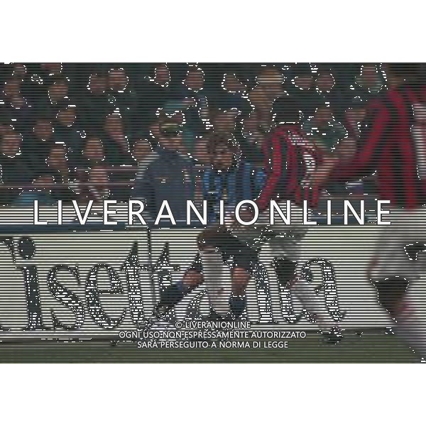 22-11-1997 MILANO CAMPIONATO DI CALCIO SERIE A INTER-MILAN 2-2 NELLA FOTO FRANCESCO MORIERO AG ALDO LIVERANI SAS