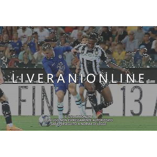 UDINE 29-07-22 STADIO DACIA ARENA FOTO AG. ALDO LIVERANI AMICHEVOLE UDINESE-CHELSEA NELLA FOTO:MOUNT MASON,SOPPY BRANDON ©AGENZIA ALDO LIVERANI SAS