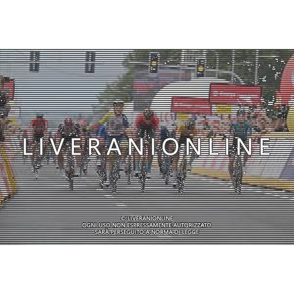 31-07-2022 Tour De Pologne; Tappa 02 Chelm - Zamosc; 2022, Intermarche - Wanty Gobert; 2022, Uae Emirates; 2022, Bahrain - Victorious; 2022, Jumbo - Visma; Thijssen, Gerben; Ackermann, Pascal; Milan, Jonathan; Kooij, Olav; Zamosc; ©SIROTTI/AGENZIA ALDO LIVERANI SAS
