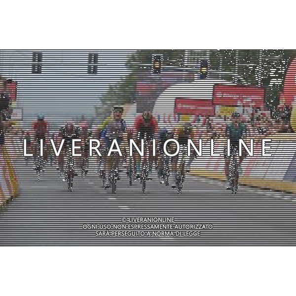 31-07-2022 Tour De Pologne; Tappa 02 Chelm - Zamosc; 2022, Intermarche - Wanty Gobert; 2022, Uae Emirates; 2022, Bahrain - Victorious; 2022, Jumbo - Visma; Thijssen, Gerben; Ackermann, Pascal; Milan, Jonathan; Kooij, Olav; Zamosc; ©SIROTTI/AGENZIA ALDO LIVERANI SAS
