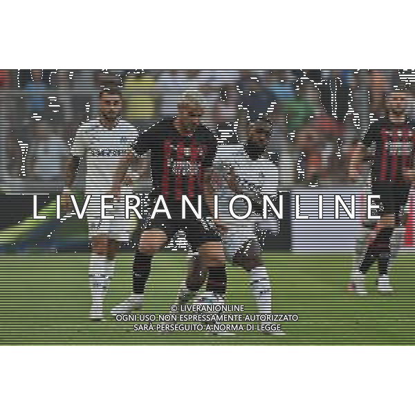 Theo Hernandez (Milan) e Gerson Santos da Silva (Olympique Marsiglia) Olympique Marsiglia vs Milan Marsiglia (FRA) 31-07-2022 Stadio Orange Velodrome amichevole precampionato foto Roberto Garavaglia/ag. Aldo Liverani sas