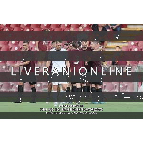 TRIANGOLARE SALERNITANA-REGGINA-ADANA DEMIRSPOR \'TROFEO IERVOLINO\' SALERNO 30.07.2022 NELLA FOTO ESULTANZA DOPO IL GOL DI LIOTTI DANIELE ©GARREFFA/AGENZIA ALDO LIVERANI SAS