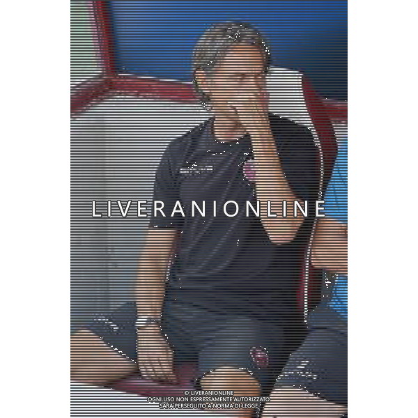 TRIANGOLARE SALERNITANA-REGGINA-ADANA DEMIRSPOR \'TROFEO IERVOLINO\' SALERNO 30.07.2022 NELLA FOTO FILIPPO INZAGHI ALLENATORE DELLA REGGINA IN PANCHINA ©GARREFFA/AGENZIA ALDO LIVERANI SAS