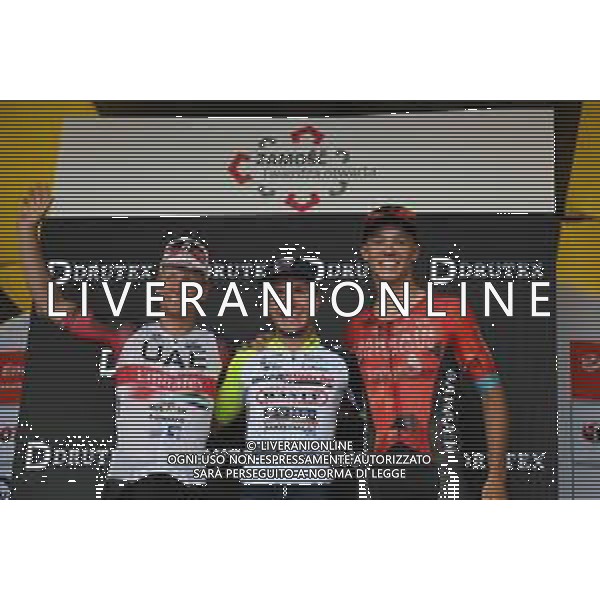 31-07-2022 Tour De Pologne; Tappa 02 Chelm - Zamosc; 2022, Intermarche - Wanty Gobert; 2022, Uae Emirates; 2022, Bahrain - Victorious; Thijssen, Gerben; Ackermann, Pascal; Milan, Jonathan; Zamosc; ©SIROTTI/AGENZIA ALDO LIVERANI SAS