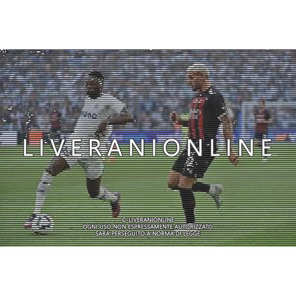 Chancel Mbemba (Olympique Marsiglia) e Theo Hernandez (Milan) Olympique Marsiglia vs Milan Marsiglia (FRA) 31-07-2022 Stadio Orange Velodrome amichevole precampionato foto Roberto Garavaglia/ag. Aldo Liverani sas