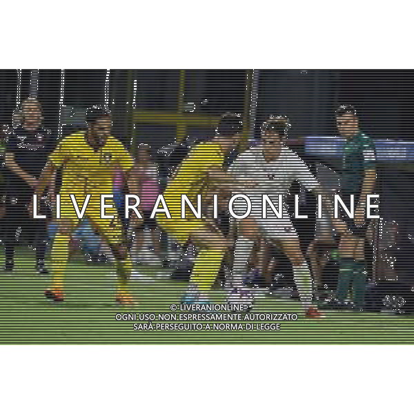 TRIANGOLARE SALERNITANA-REGGINA-ADANA DEMIRSPOR \'TROFEO IERVOLINO\' SALERNO 30.07.2022 NELLA FOTO VITTORIO AGOSTINELLI E FREDERIC VESELI ©GARREFFA/AGENZIA ALDO LIVERANI SAS