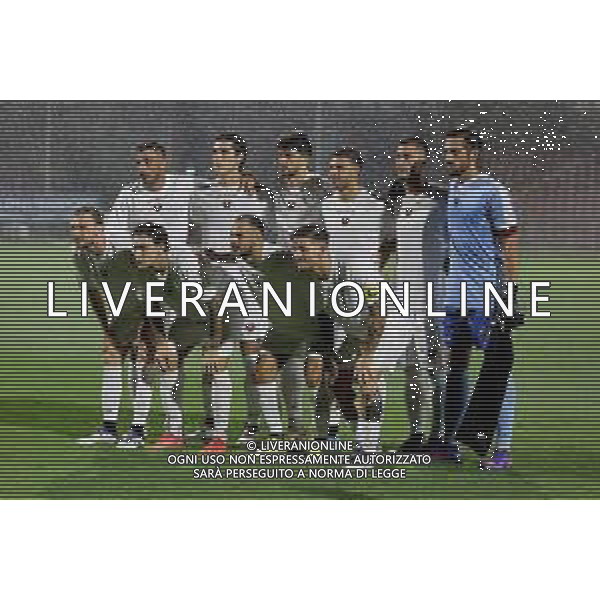 TRIANGOLARE SALERNITANA-REGGINA-ADANA DEMIRSPOR \'TROFEO IERVOLINO\' SALERNO 30.07.2022 NELLA FOTO LA FORMAZIONE DELLA SQUADRA DELLA REGGINA ©GARREFFA/AGENZIA ALDO LIVERANI SAS