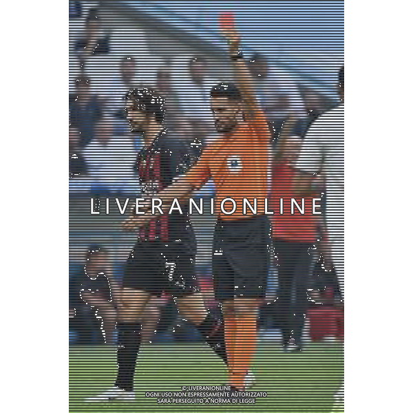 l\'arbitro Mathieu Vernice (FRA) Olympique Marsiglia vs Milan Marsiglia (FRA) 31-07-2022 Stadio Orange Velodrome amichevole precampionato foto Roberto Garavaglia/ag. Aldo Liverani sas