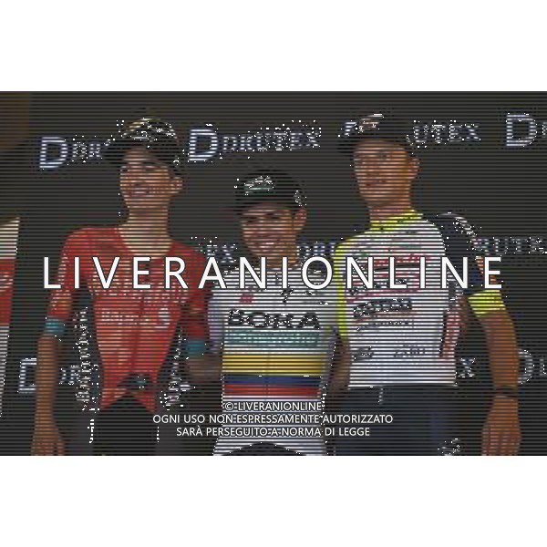 01-08-2022 Tour De Pologne; Tappa 03 Krasnik - Przemysl; 2022, Bora - Hansgrohe; 2022, Bahrain - Victorious; 2022, Intermarche - Wanty Gobert; Higuita, Sergio; Bilbao, Peio; Hermans, Quinten; Przemysl; ©SIROTTI/AGENZIA ALDO LIVERANI SAS