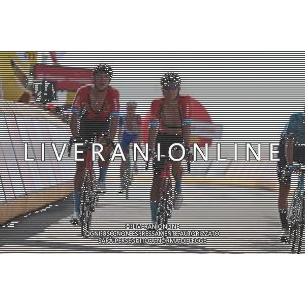 01-08-2022 Tour De Pologne; Tappa 03 Krasnik - Przemysl; 2022, Bahrain - Victorious; Milan, Jonathan; Haussler, Heinrich; Przemysl; ©SIROTTI / AGENZIA ALDO LIVERANI SAS