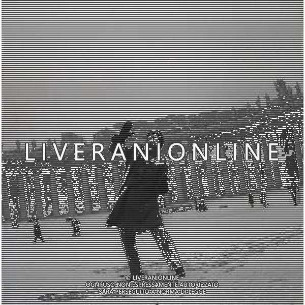 09-02-1956 ROMA SOTTO LA NEVE NELLA FOTO ROMA SOTTO LA NEVE AG ALDO LIVERANI SAS
