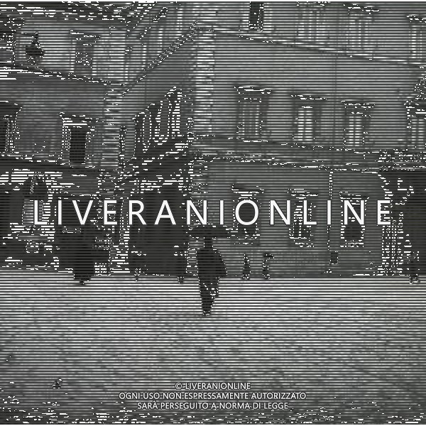 09-02-1956 ROMA SOTTO LA NEVE NELLA FOTO ROMA SOTTO LA NEVE AG ALDO LIVERANI SAS