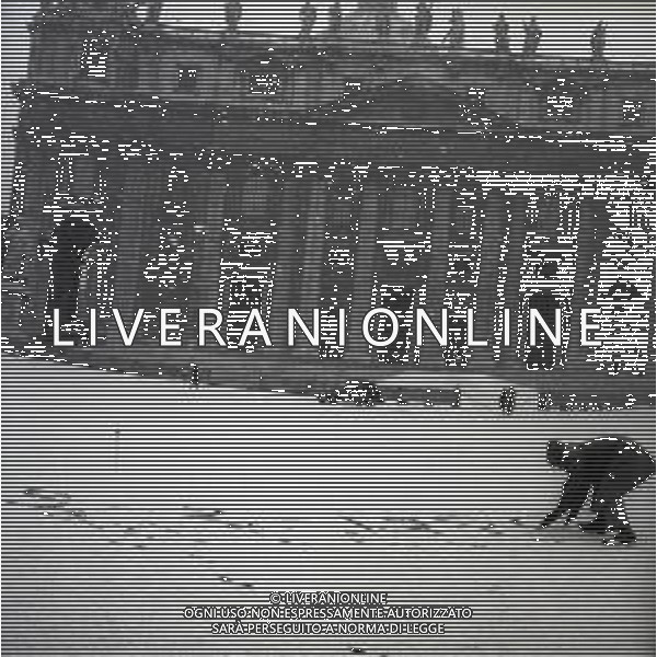 09-02-1956 ROMA SOTTO LA NEVE NELLA FOTO ROMA SOTTO LA NEVE AG ALDO LIVERANI SAS