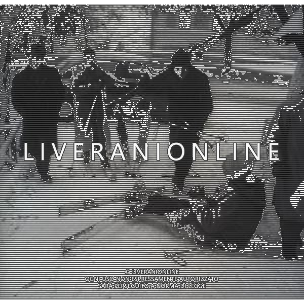 09-02-1956 ROMA SOTTO LA NEVE NELLA FOTO ROMA SOTTO LA NEVE AG ALDO LIVERANI SAS