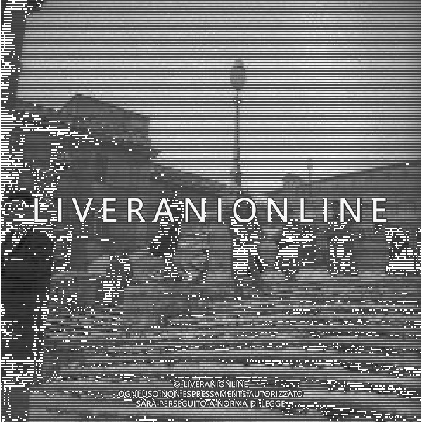 09-02-1956 ROMA SOTTO LA NEVE NELLA FOTO ROMA SOTTO LA NEVE AG ALDO LIVERANI SAS