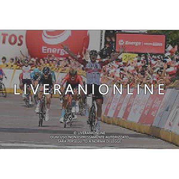 02-08-2022 Tour De Pologne; Tappa 04 Lesko - Sanok; 2022, Uae Emirates; 2022, Bora - Hansgrohe; Ackermann, Pascal; Meeus, Jordi; Milan, Jonathan; Sanok; ©SIROTTI/AGENZIA ALDO LIVERANI SAS