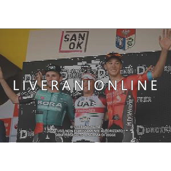 02-08-2022 Tour De Pologne; Tappa 04 Lesko - Sanok; 2022, Uae Emirates; 2022, Bora - Hansgrohe; Ackermann, Pascal; Meeus, Jordi; Milan, Jonathan; Sanok; ©SIROTTI/AGENZIA ALDO LIVERANI SAS