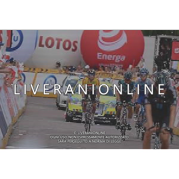 02-08-2022 Tour De Pologne; Tappa 04 Lesko - Sanok; 2022, Bora - Hansgrohe; Higuita, Sergio; Benedetti, Cesare; Sanok; ©SIROTTI/AGENZIA ALDO LIVERANI SAS