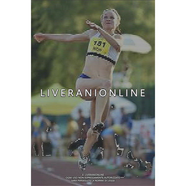 © TVRG Meeting atletica Nembro nella foto Olha Korsun (UKR) 25mo Meeting Internazionale di atletica leggera "Citta\' di Nembro" Nembro (BG) 02-08-2022 centro sportivo Saletti foto Roberto Garavaglia/ag. Aldo Liverani sas /AGENZIA ALDO LIVERANI SAS