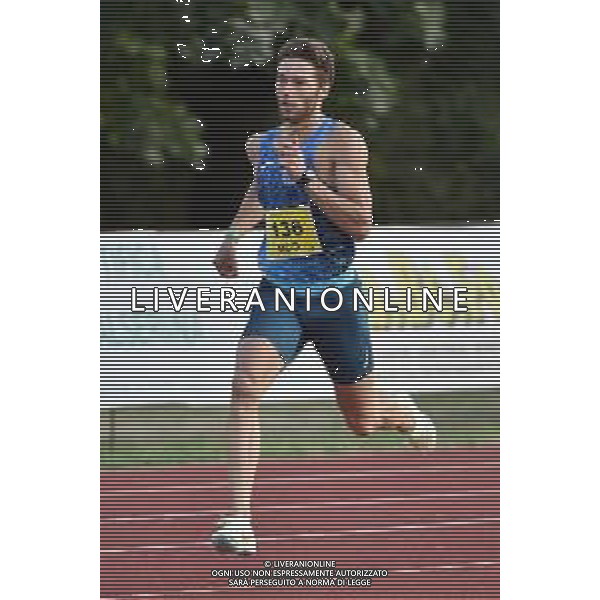 © TVRG Meeting atletica Nembro nella foto Gabriele Scarrone (ITA) 25mo Meeting Internazionale di atletica leggera "Citta\' di Nembro" Nembro (BG) 02-08-2022 centro sportivo Saletti foto Roberto Garavaglia/ag. Aldo Liverani sas /AGENZIA ALDO LIVERANI SAS