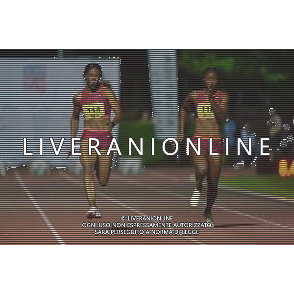 © TVRG Meeting atletica Nembro nella foto Natasha Morrison (JAM) SX e Shockoria Wallace (JAM) DX 25mo Meeting Internazionale di atletica leggera "Citta\' di Nembro" Nembro (BG) 02-08-2022 centro sportivo Saletti foto Roberto Garavaglia/ag. Aldo Liverani sas /AGENZIA ALDO LIVERANI SAS