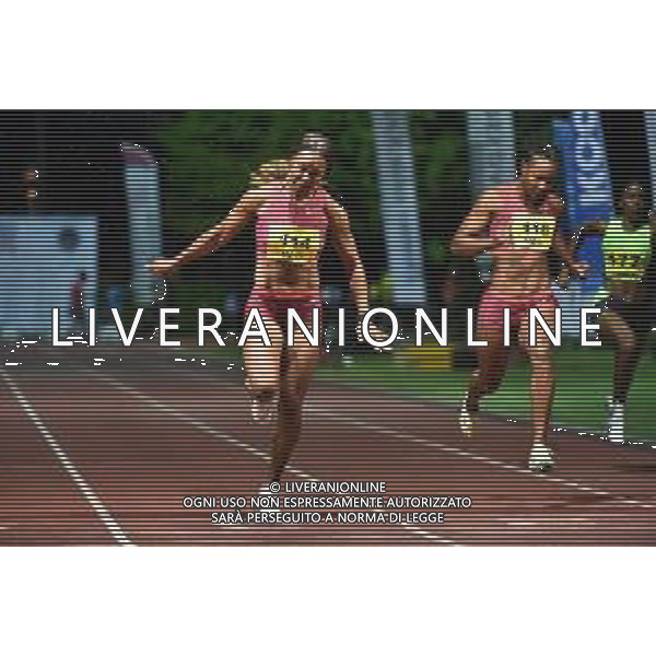 © TVRG Meeting atletica Nembro nella foto Natasha Morrison (JAM) SX e Shockoria Wallace (JAM) DX 25mo Meeting Internazionale di atletica leggera "Citta\' di Nembro" Nembro (BG) 02-08-2022 centro sportivo Saletti foto Roberto Garavaglia/ag. Aldo Liverani sas /AGENZIA ALDO LIVERANI SAS