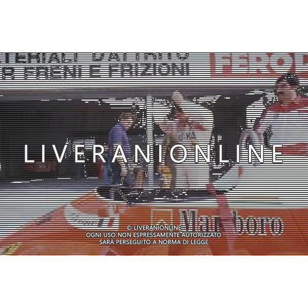RETROSPETTIVA BRUNO GIACOMELLI PILOTA AUTOMOBILISTICO NELLA FOTO IN PISTA NELL\'ANNO 1980 ©Archivio Giovanni Liverani/AGENZIA ALDO LIVERANI SAS