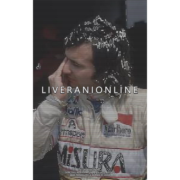 RETROSPETTIVA BRUNO GIACOMELLI PILOTA AUTOMOBILISTICO NELLA FOTO NELL\'ANNO 1981 ©Archivio Giovanni Liverani/AGENZIA ALDO LIVERANI SAS