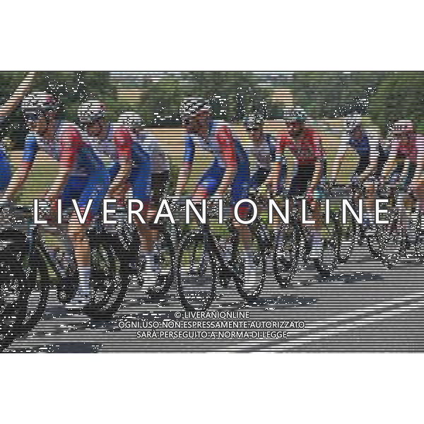 03-08-2022 Tour De Pologne; Tappa 05 Lancut - Rzeszow; 2022, Groupama - Fdj; Welten, Bram; Demare, Arnaud; Pacher, Quentin; ©SANNA/AGENZIA ALDO LIVERANI SAS