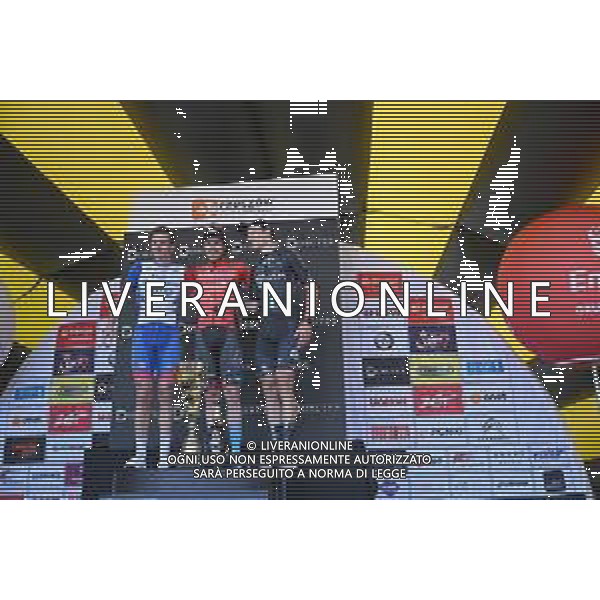 03-08-2022 Tour De Pologne; Tappa 05 Lancut - Rzeszow; 2022, Bahrain - Victorious; 2022, Groupama - Fdj; 2022, Dsm; Bauhaus, Phil; Demare, Arnaud; Arndt, Nikias; Rzeszow; ©SIROTTI/AGENZIA ALDO LIVERANI SAS