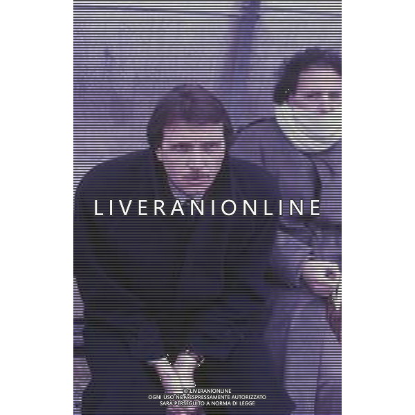 RETROSPETTIVA PIERLUIGI FROSIO ALLENATORE NELLA FOTO PIERLUIGI FROSIO ALLENATORE MONZA NELL\'ANNO 1988-1989 CON GIUSEPPE MAROTTA AG ALDO LIVERANI SAS 