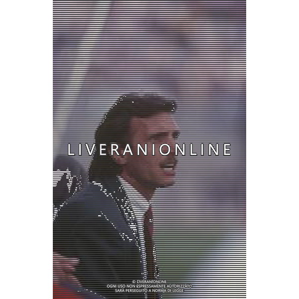 RETROSPETTIVA PIERLUIGI FROSIO ALLENATORE NELLA FOTO PIERLUIGI FROSIO ALLENATORE MONZA NELL\'ANNO 1988-1989 AG ALDO LIVERANI SAS 