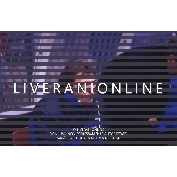 RETROSPETTIVA PIERLUIGI FROSIO ALLENATORE NELLA FOTO PIERLUIGI FROSIO ALLENATORE ATALANTA NELL\'ANNO 1990-1991 AG ALDO LIVERANI SAS 