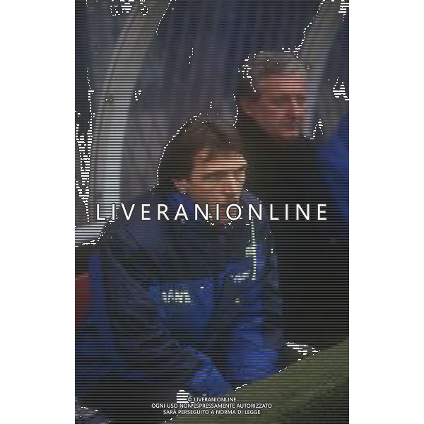 RETROSPETTIVA PIERLUIGI FROSIO ALLENATORE NELLA FOTO PIERLUIGI FROSIO ALLENATORE ATALANTA NELL\'ANNO 1990-1991 AG ALDO LIVERANI SAS 
